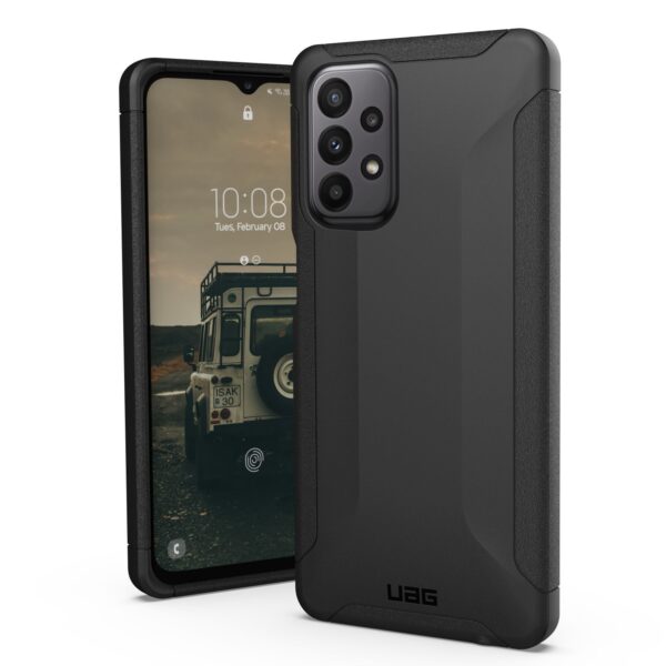 UAG Scout Cell Phone Case for the Samsung Galaxy A23 4G Black