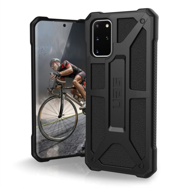 UAG Monarch Cell Phone Case for the Samsung Galaxy S20+ Black