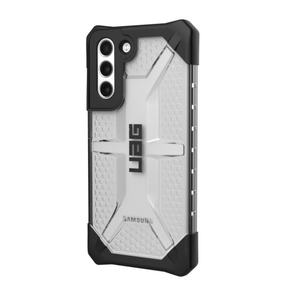 UAG Plasma Cell Phone Cover for the Samsung Galaxy S21 FE Ice