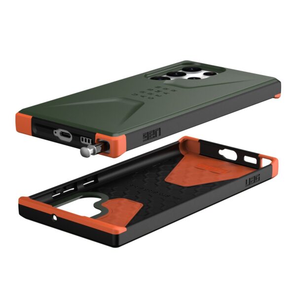 Samsung Galaxy S22 Ultra Olive UAG Civilian Cell Phone Case