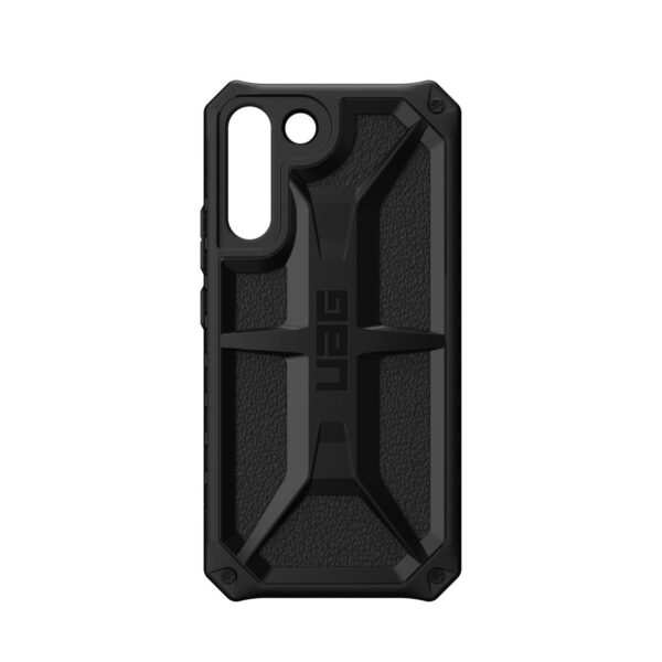 Black UAG Monarch Cell Phone Case for the Samsung Galaxy S22+ 5G