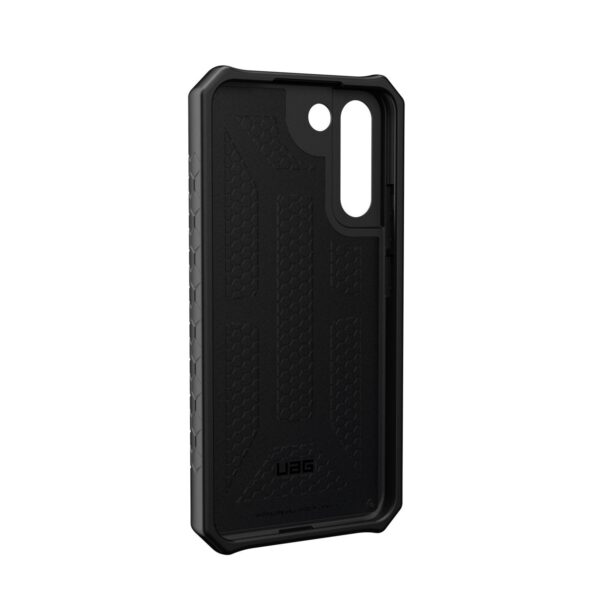 Black UAG Monarch Cell Phone Cover for the Samsung Galaxy S22+ 5G