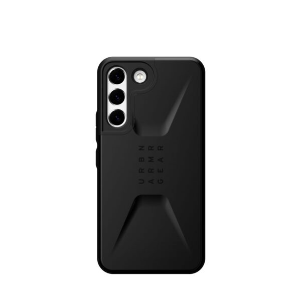 Black UAG Civilian Cell Phone Case for the Samsung Galaxy S22