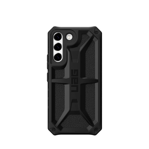 Black UAG Monarch Cell Phone Case for the Samsung Galaxy S22 5G