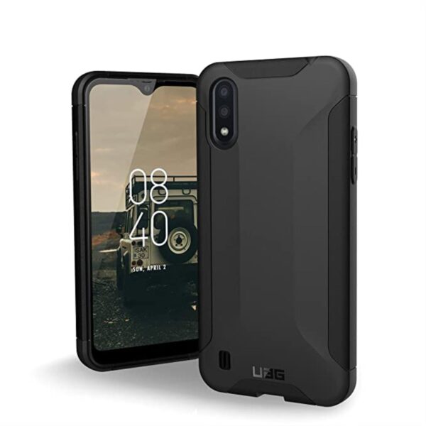 UAG Scout Cell Phone Case for the Samsung Galaxy A01 Black