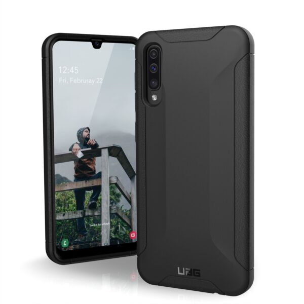 UAG Scout Cell Phone Case for the Samsung Galaxy A50 / Galaxy A30s Black