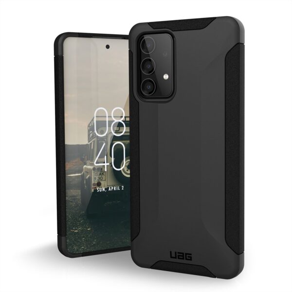 UAG Scout Cell Phone Case for the Samsung Galaxy A52s / Galaxy A52 5G / Galaxy A52 Black