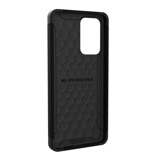 Black UAG Scout Cell Phone Cover for the Samsung Galaxy A52s / Galaxy A52 5G / Galaxy A52