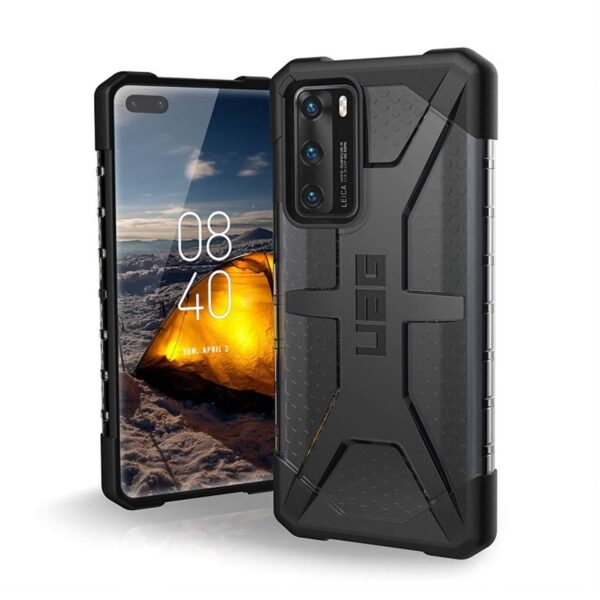 UAG Plasma Cell Phone Case for the Huawei P40 Grey
