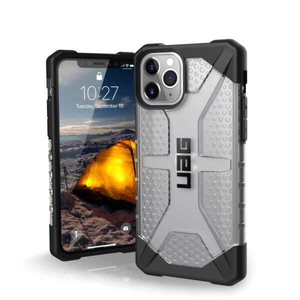UAG Plasma Cell Phone Case for the Apple iPhone 11 Pro Clear