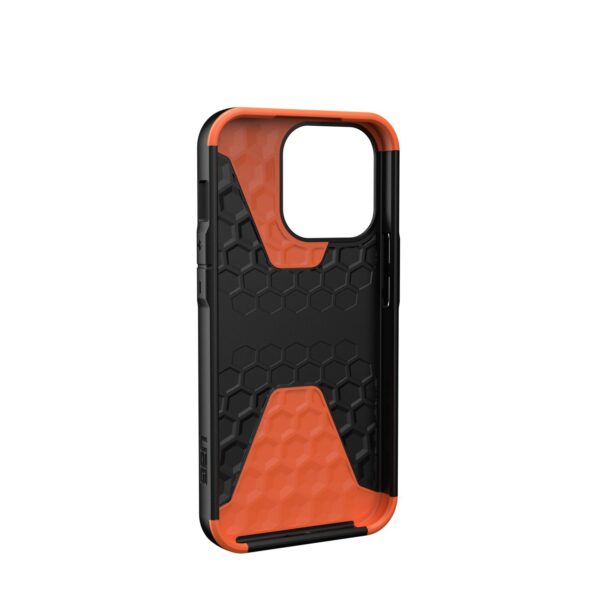 Black UAG Civilian Cell Phone Case for the Apple iPhone 13 Pro