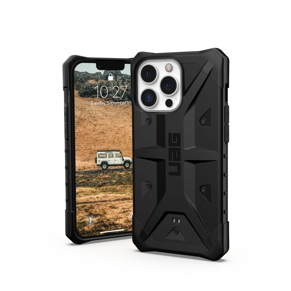 UAG Pathfinder Cell Phone Case for the Apple iPhone 13 Pro Black