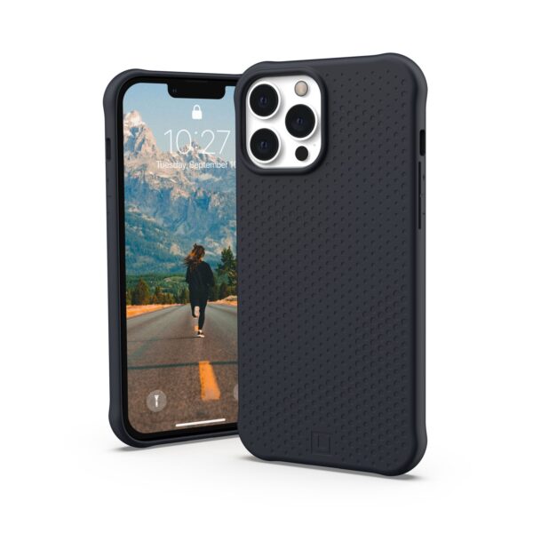 UAG U DOT Cell Phone Case for the Apple iPhone 13 Pro Max Black