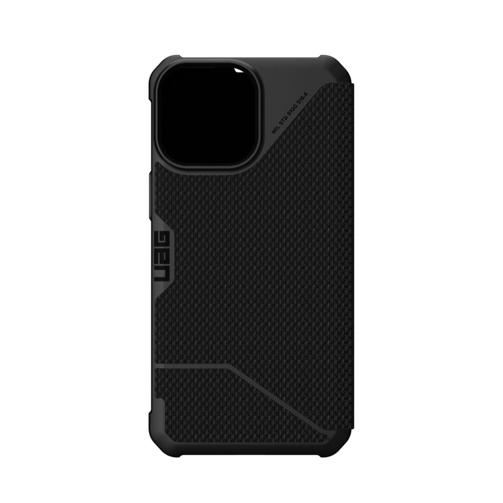New Apple iPhone 13 Pro Max UAG Metropolis Black Cell Phone Flip Case
