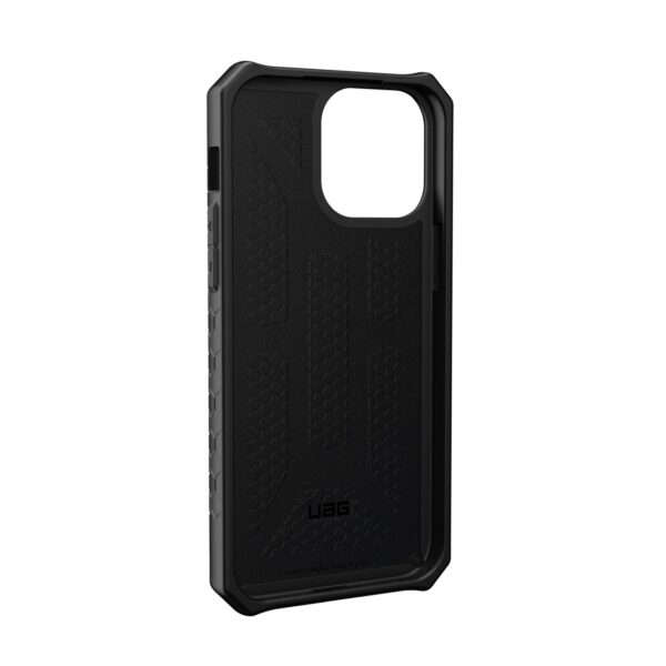 Black UAG Monarch Cell Phone Case for the Apple iPhone 13 Pro Max