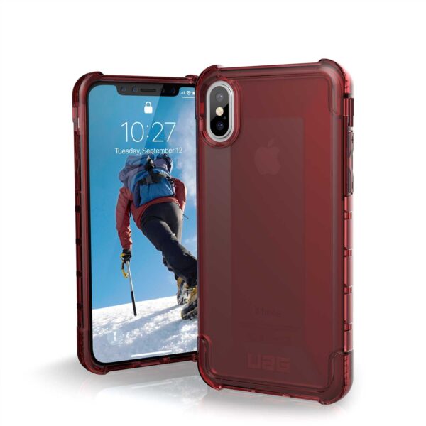 UAG Plyo Cell Phone Case for the Apple iPhone X Red