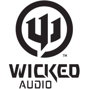 Wicked audio earphones Logo. Sold buy Gotyoucovered, a South African online retail store.