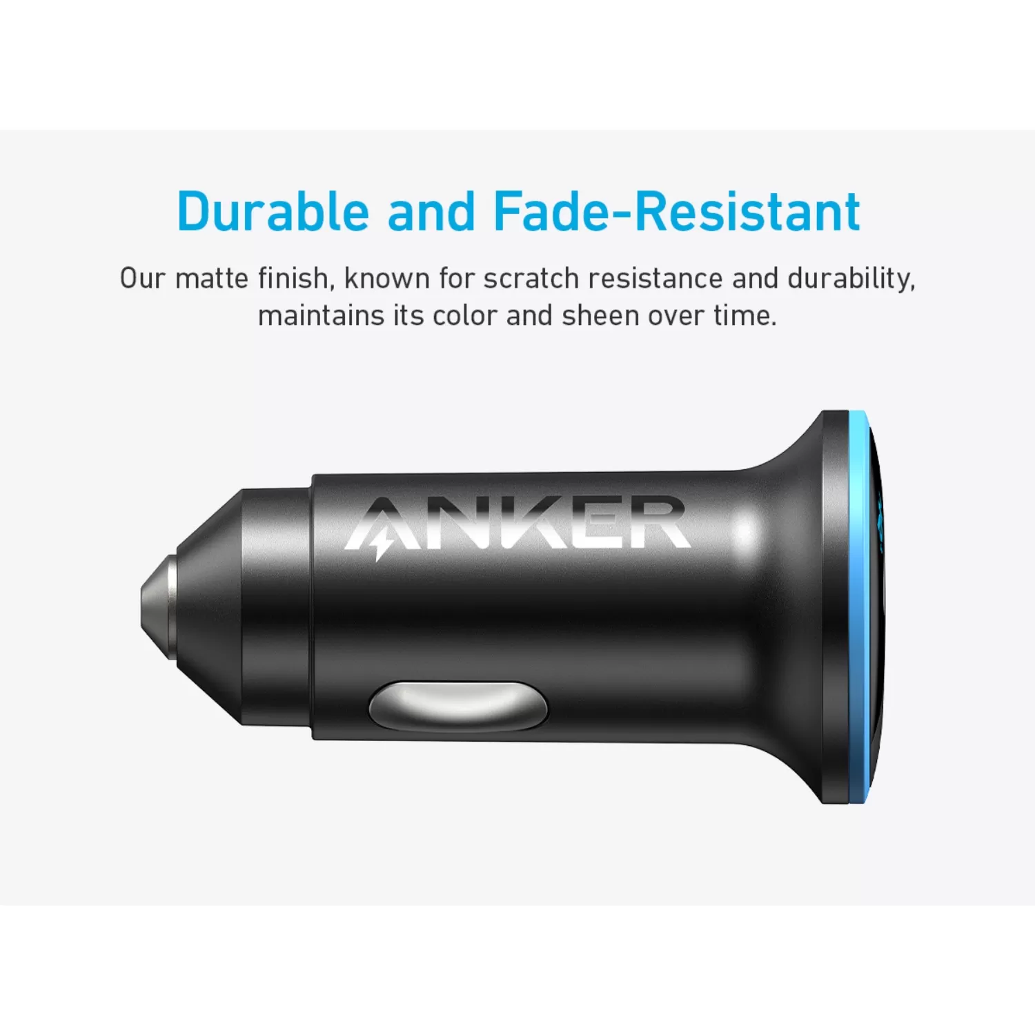 Anker 52.5W Car Charger - 2 Port Fast Charge - Black - Image 4