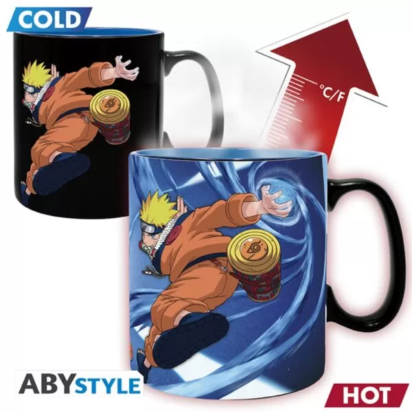 ABYstyle Naruto & Sasuke Heat Changing Mug - 460ml