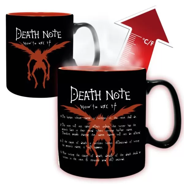 ABYstyle Death Note Kira & Ryuk Heat Changing Mug - 460ml - Image 3