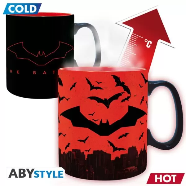 ABYstyle DC Comics The Batman Heat Changing Mug - 460 ml