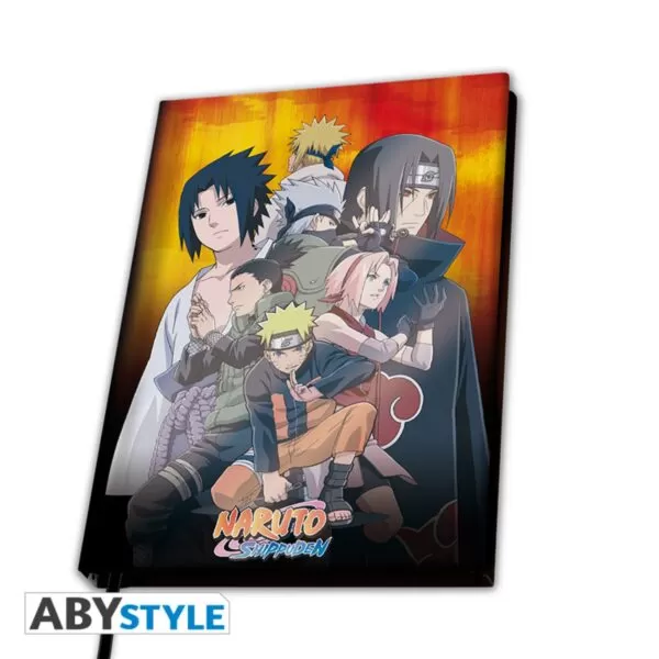 ABYstyle Naruto Shippuden A5 Hard Cover Notebook