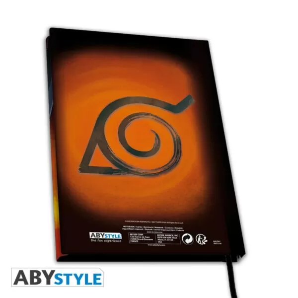 ABYstyle Naruto Shippuden A5 Hard Cover Notebook - Image 2