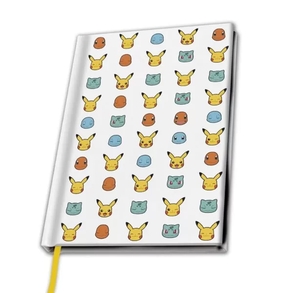 ABYstyle Pokemon Starters A5 Hard Cover Notebook