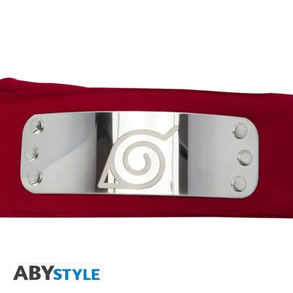 ABYstyle Naruto Shippuden Red Konoha Ninja Headband - Image 2