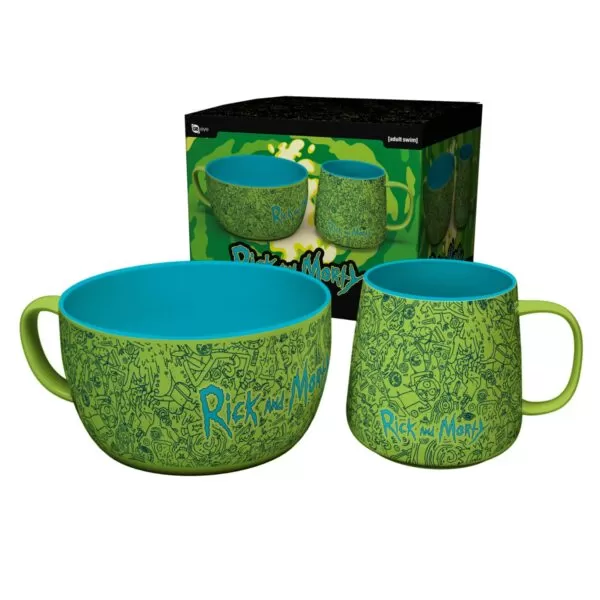 ABYstyle Rick And Morty Mug And Bowl Set