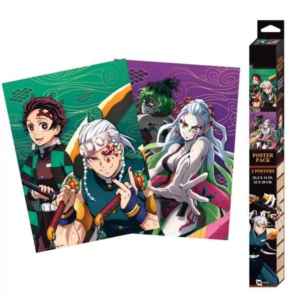 ABYstyle Demon Slayer Chibi Posters - Set 2 (52x38)