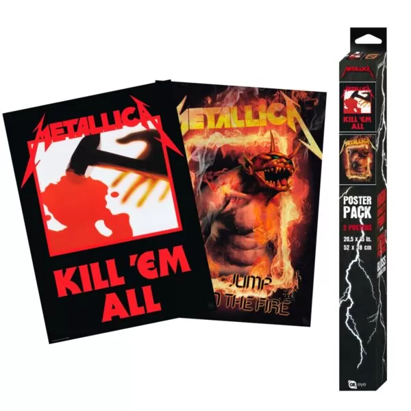 ABYstyle Metallica Chibi Posters - Set 2 (52x38)