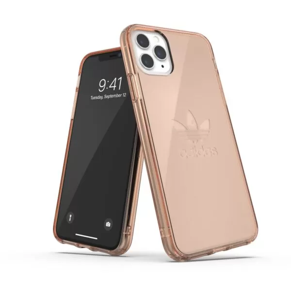 iPhone 11 Pro Max Case - Adidas Trefoil Cover - Rose Gold