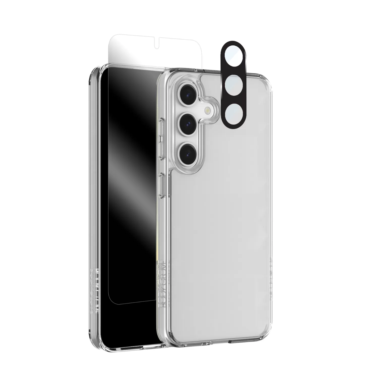Samsung Galaxy S25 Body Glove Bundle – Cover + Screen Protector + Camera Protector