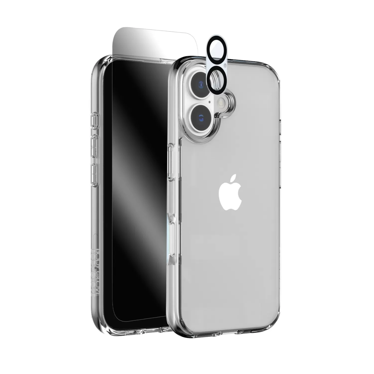 Apple iPhone 16 Body Glove Bundle – Cover + Screen Protector + Camera Protector