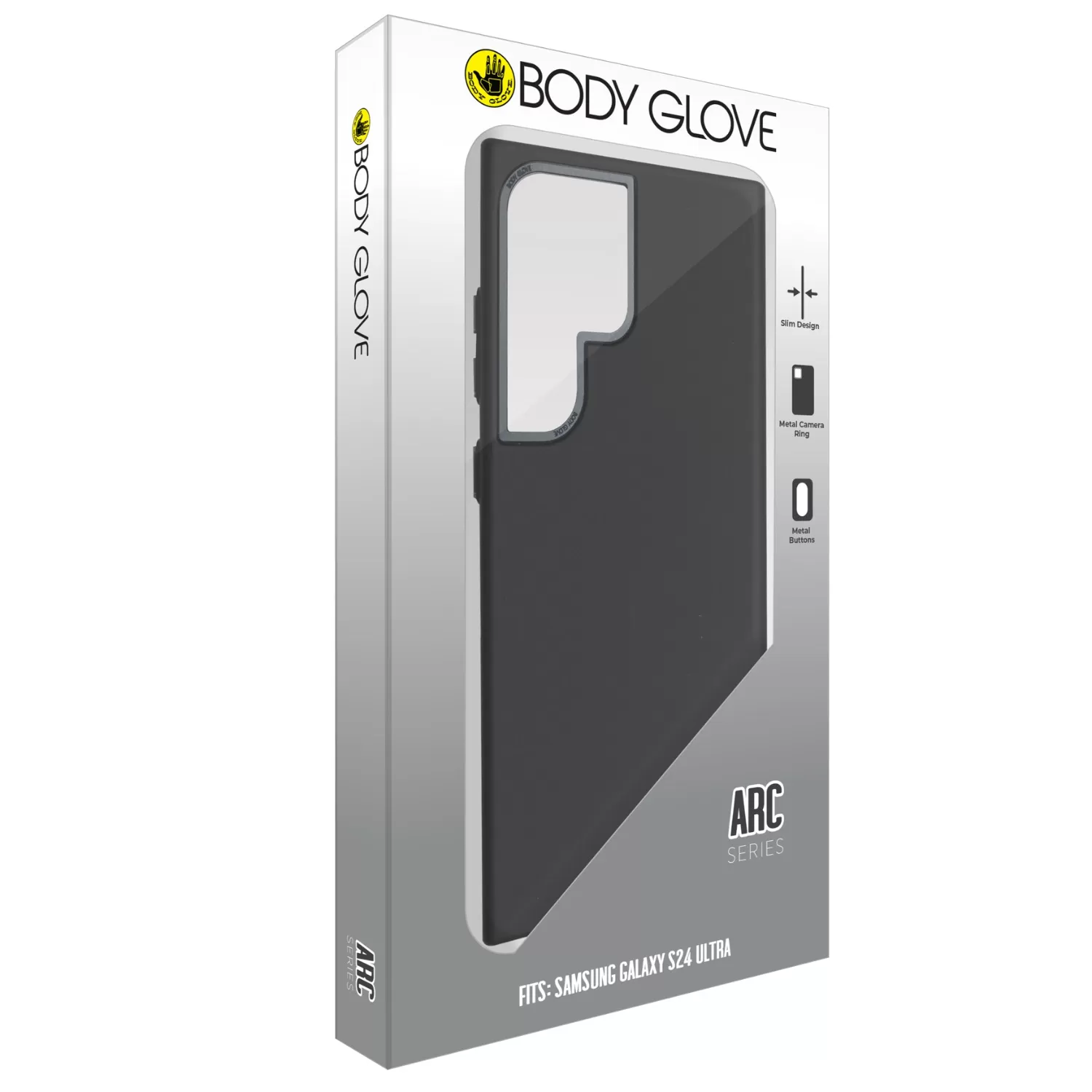 Samsung Galaxy S24 Ultra Body Glove Arc Case – Black - Image 5