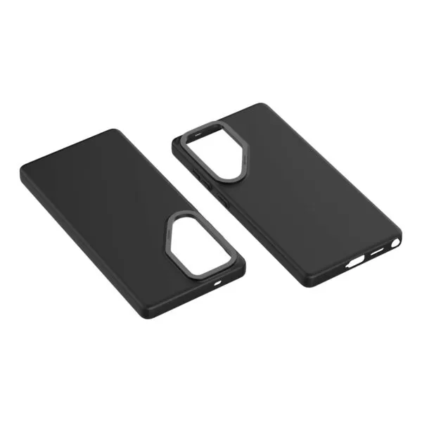 Top view of Samsung Galaxy S25 Ultra Body Glove Phone Case - Arc Black Phone Cover, highlighting the sleek phone cover design.