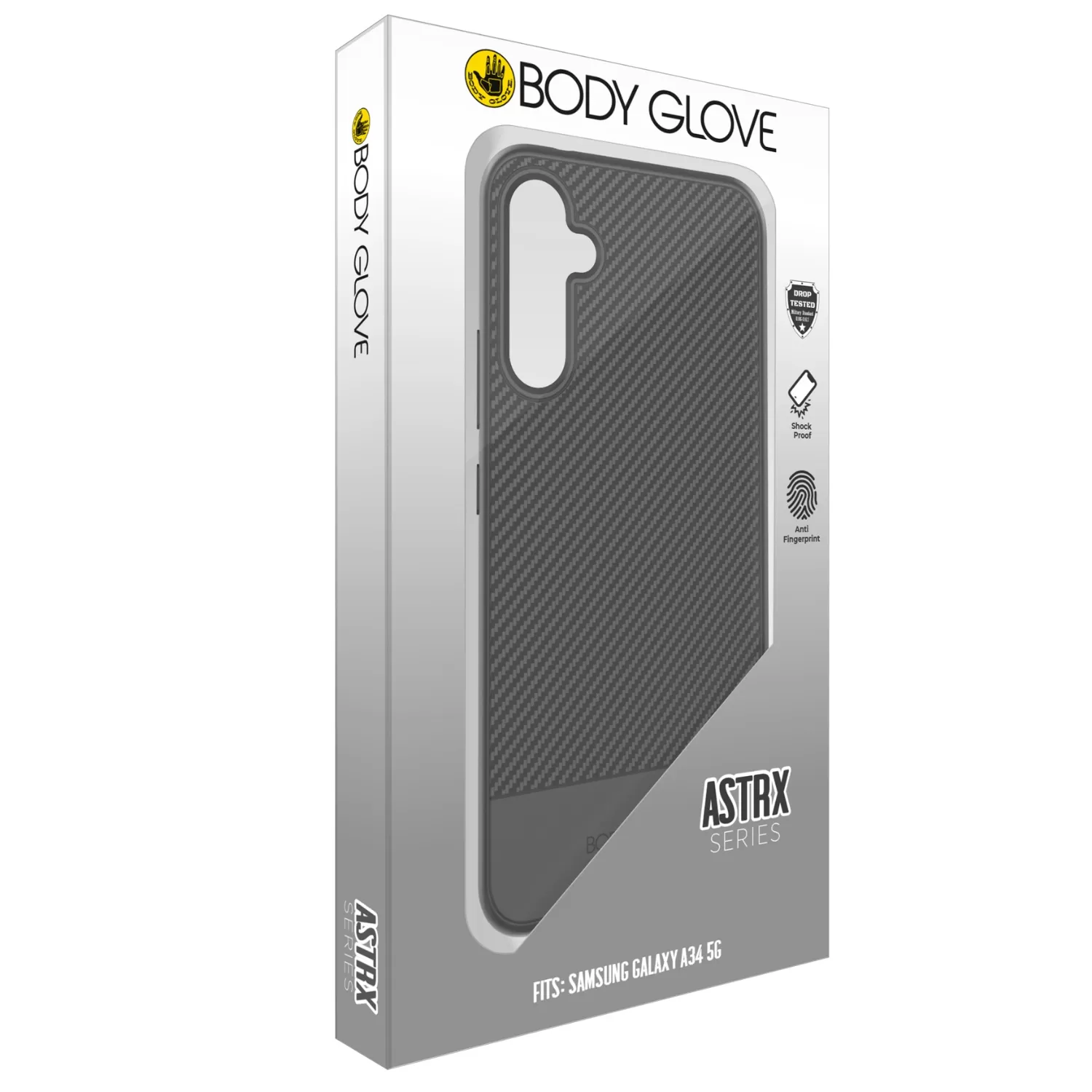 Samsung Galaxy A34 5G Body Glove Astrx Case – Black - Image 5