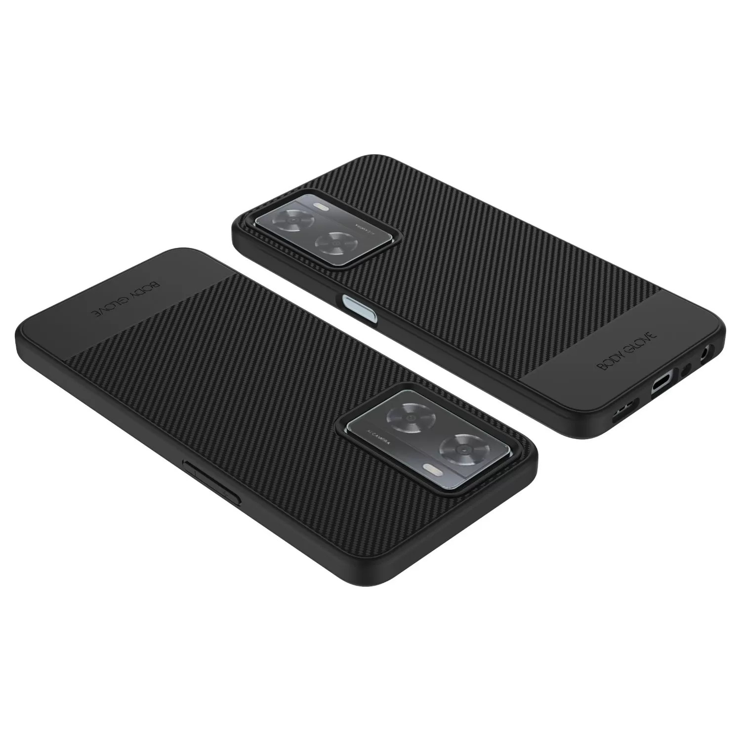 Oppo A57s / A57 4G Black Body Glove Astrx Cell Phone Case