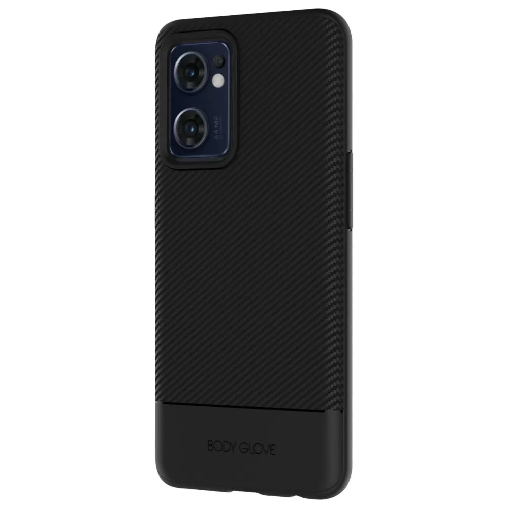 Oppo Reno7 5G Black Body Glove Astrx Cell Phone Case