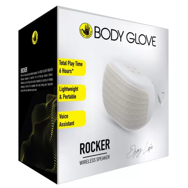 Body Glove Rocker Portable Bluetooth Speaker - White - Image 5