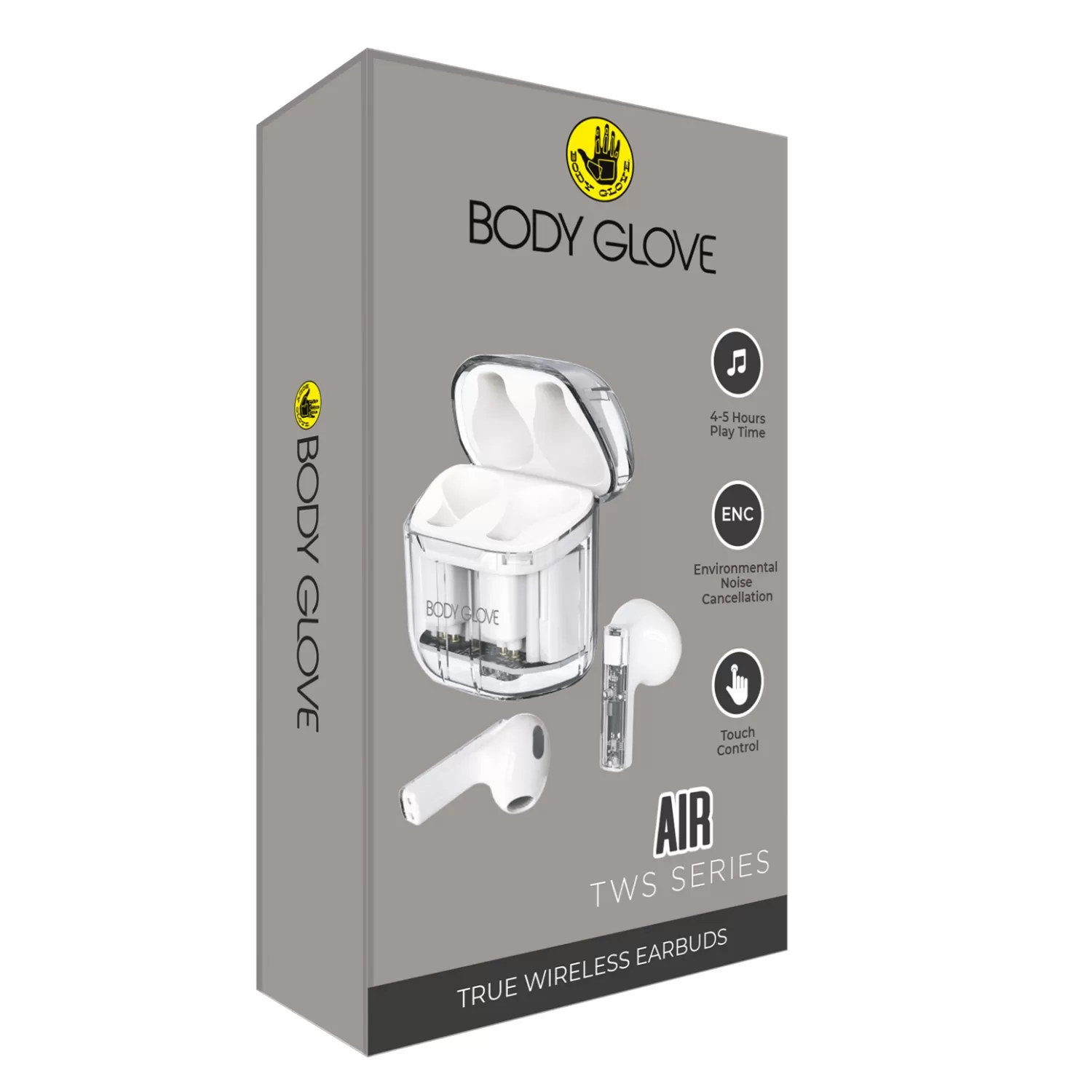 Body Glove Air Series TWS True Wireless Earbuds – White - Image 4