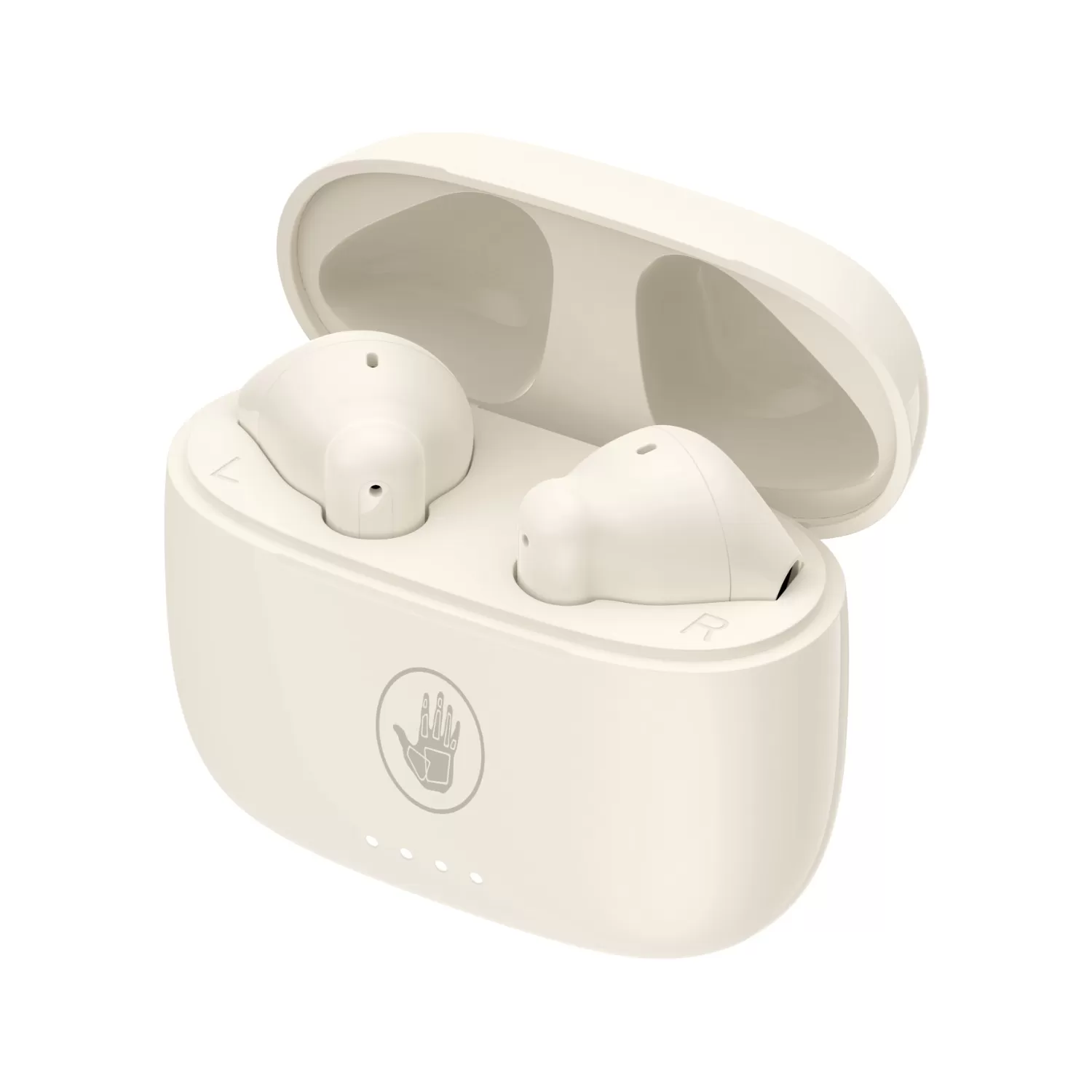 Body Glove Peak ENC TWS True Wireless Earbuds – Cream - Image 4