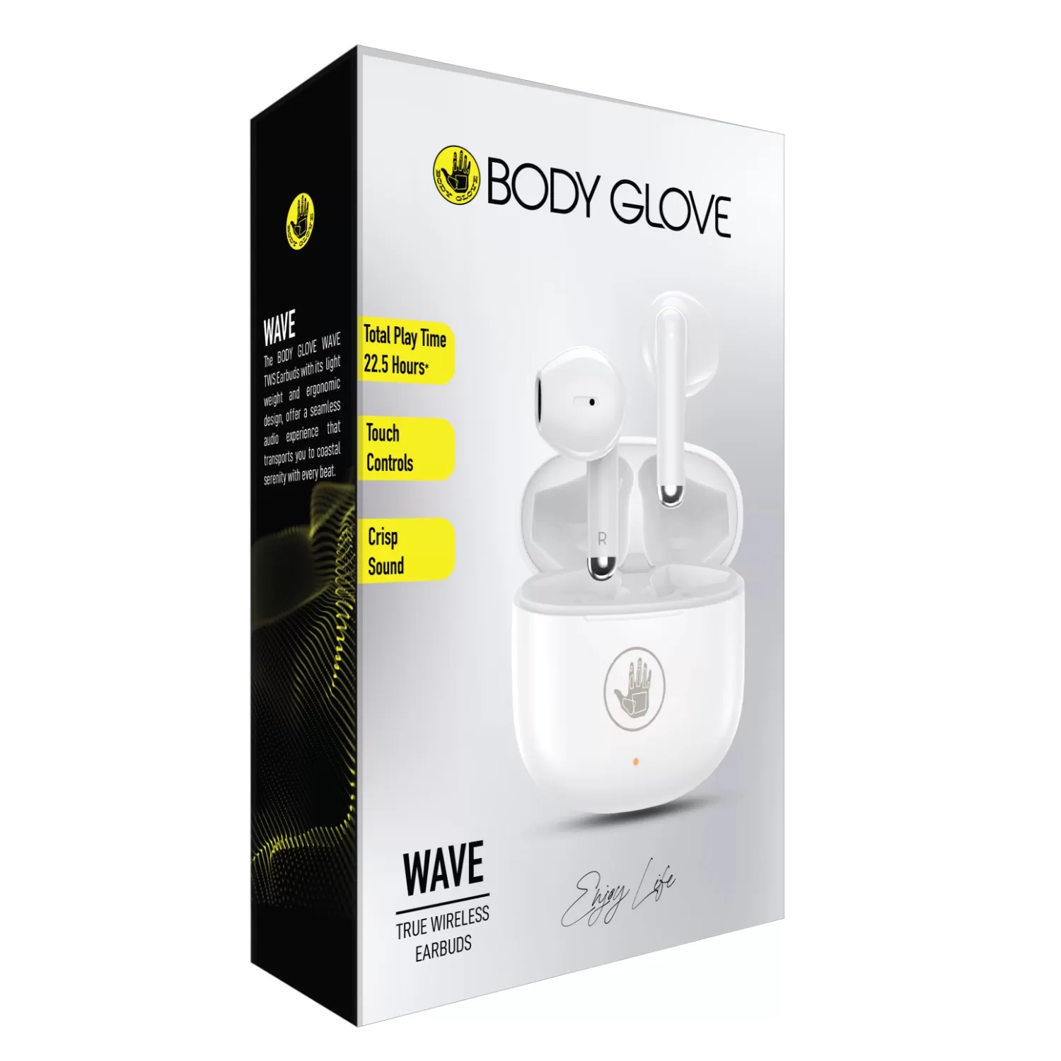 Body Glove Wave TWS True Wireless Earbuds – White - Image 9