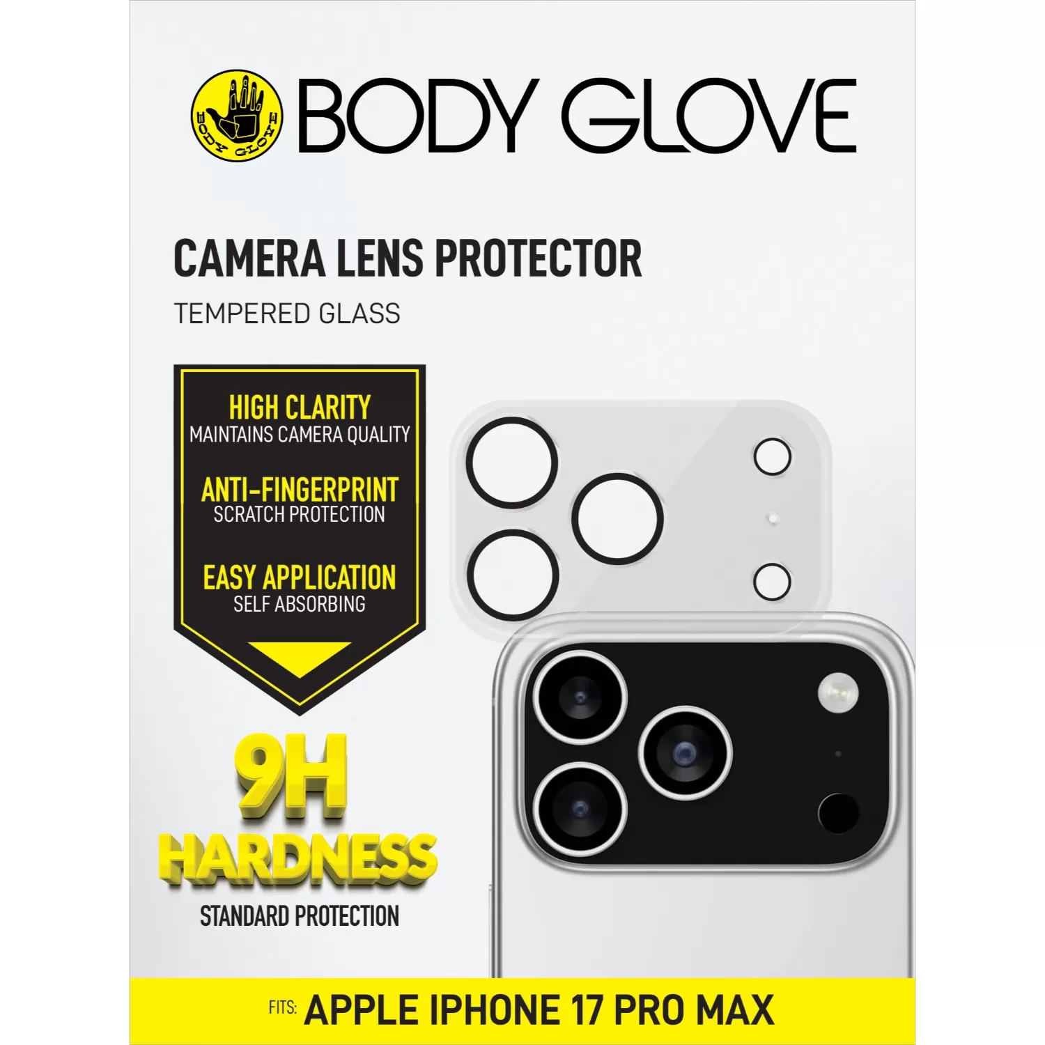 Apple iPhone 17 Pro Max Body Glove Camera Lens Protector - Image 5