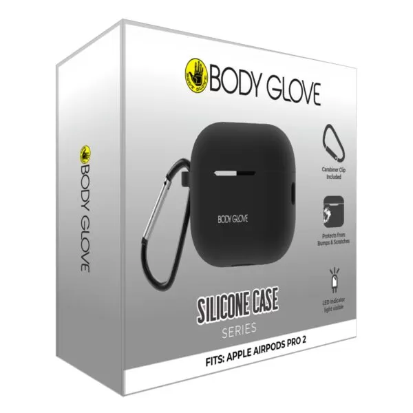 Body Glove Airpods Pro 2 Case - Wireless Charging Black - Image 4