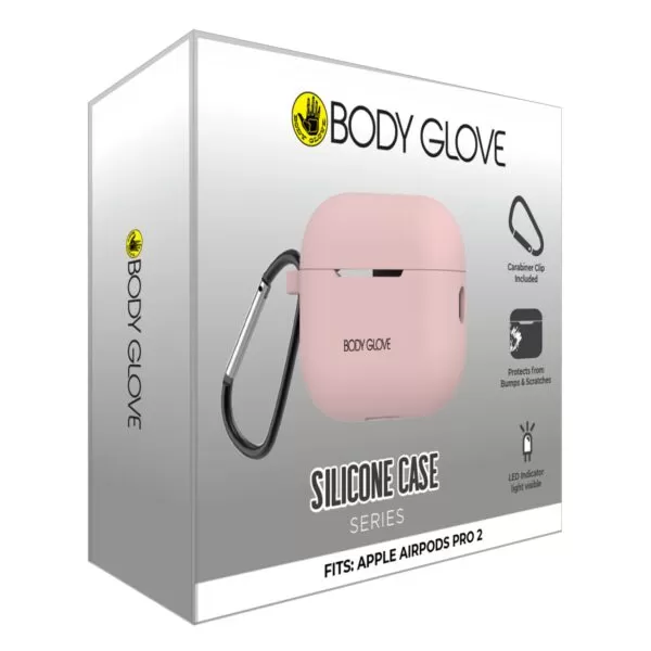 Apple Airpods Pro 2 Pink Body Glove Case Silicone - Image 4