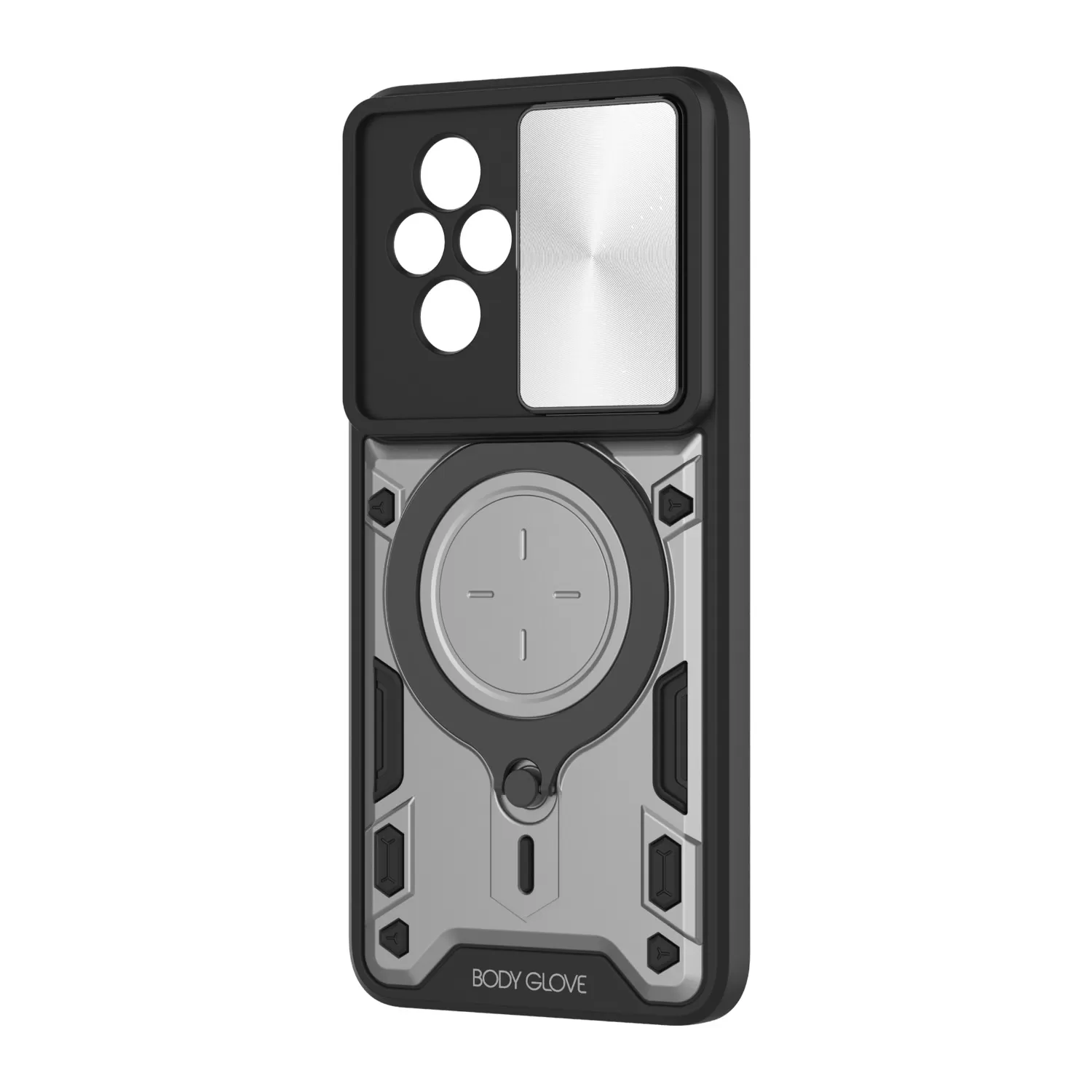 Honor 200 Body Glove Defender Case – Silver - Image 2