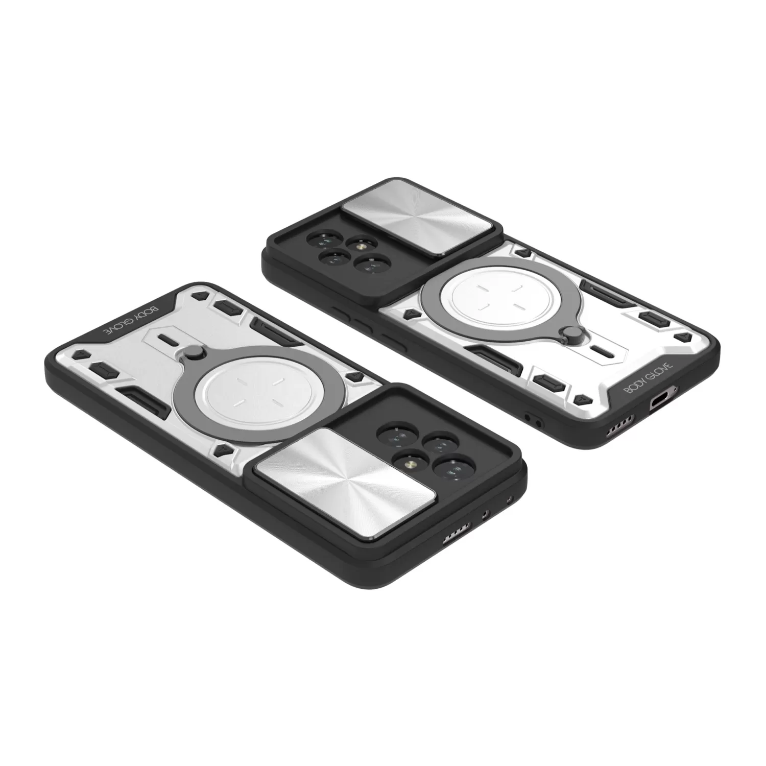 Honor 200 Body Glove Defender Case – Silver - Image 7