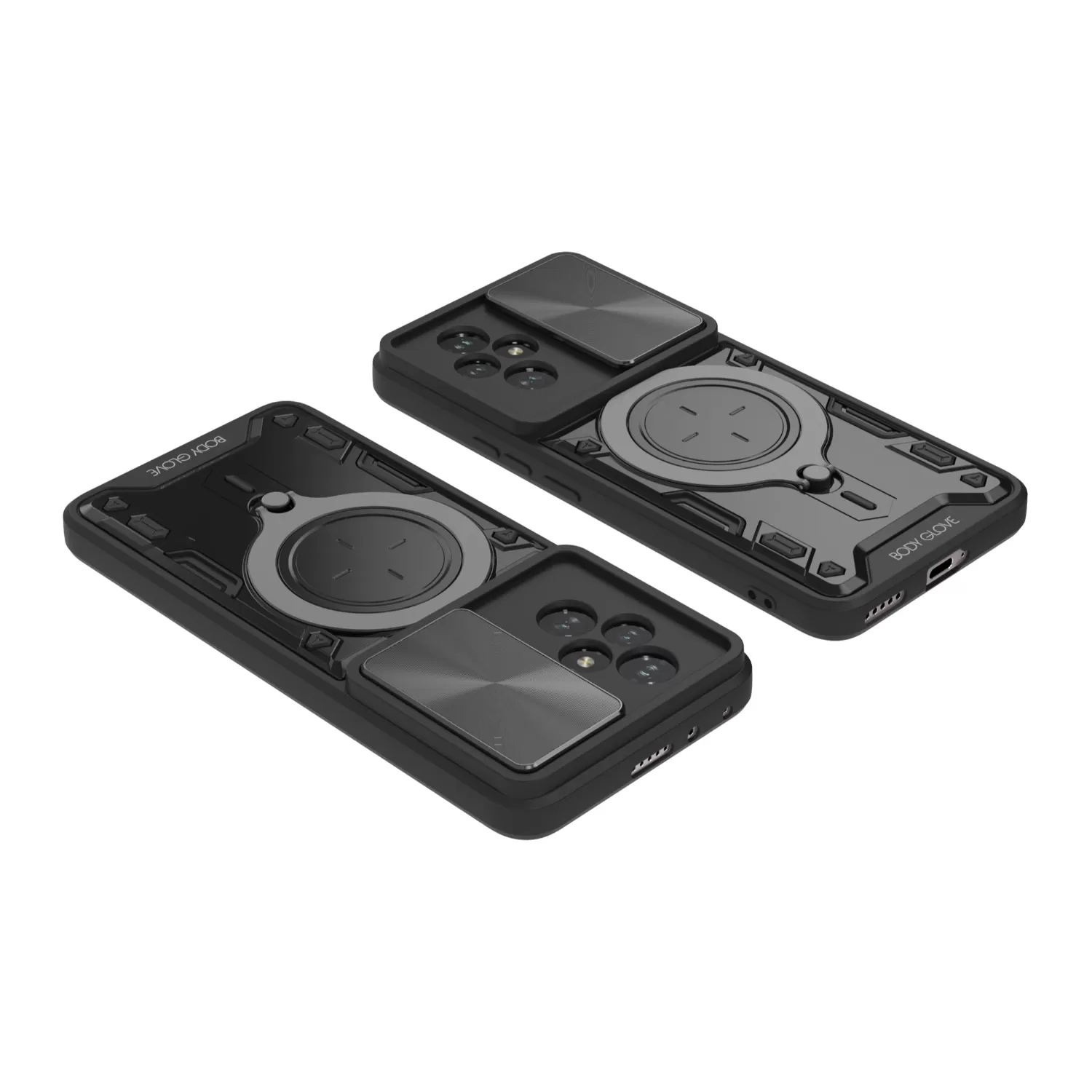 Honor 200 Pro Body Glove Defender Case – Black - Image 7